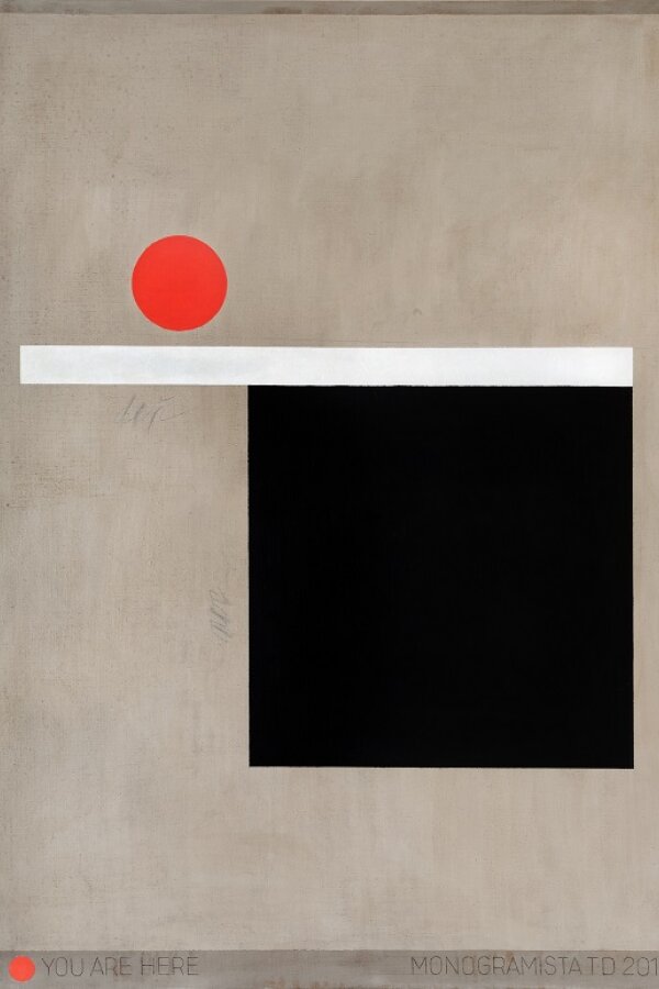 Z cyklu You are here, 2018,foto: M. Dvořáková